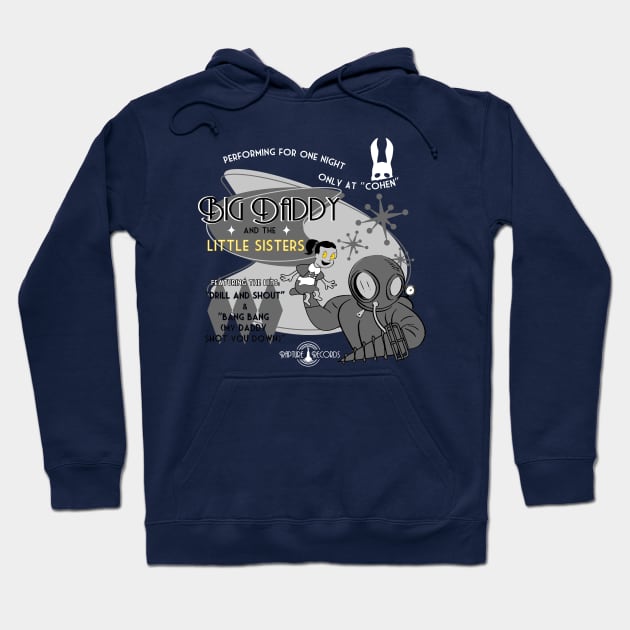 Big Daddy and the Little Sisters Hoodie by BCArtDesign